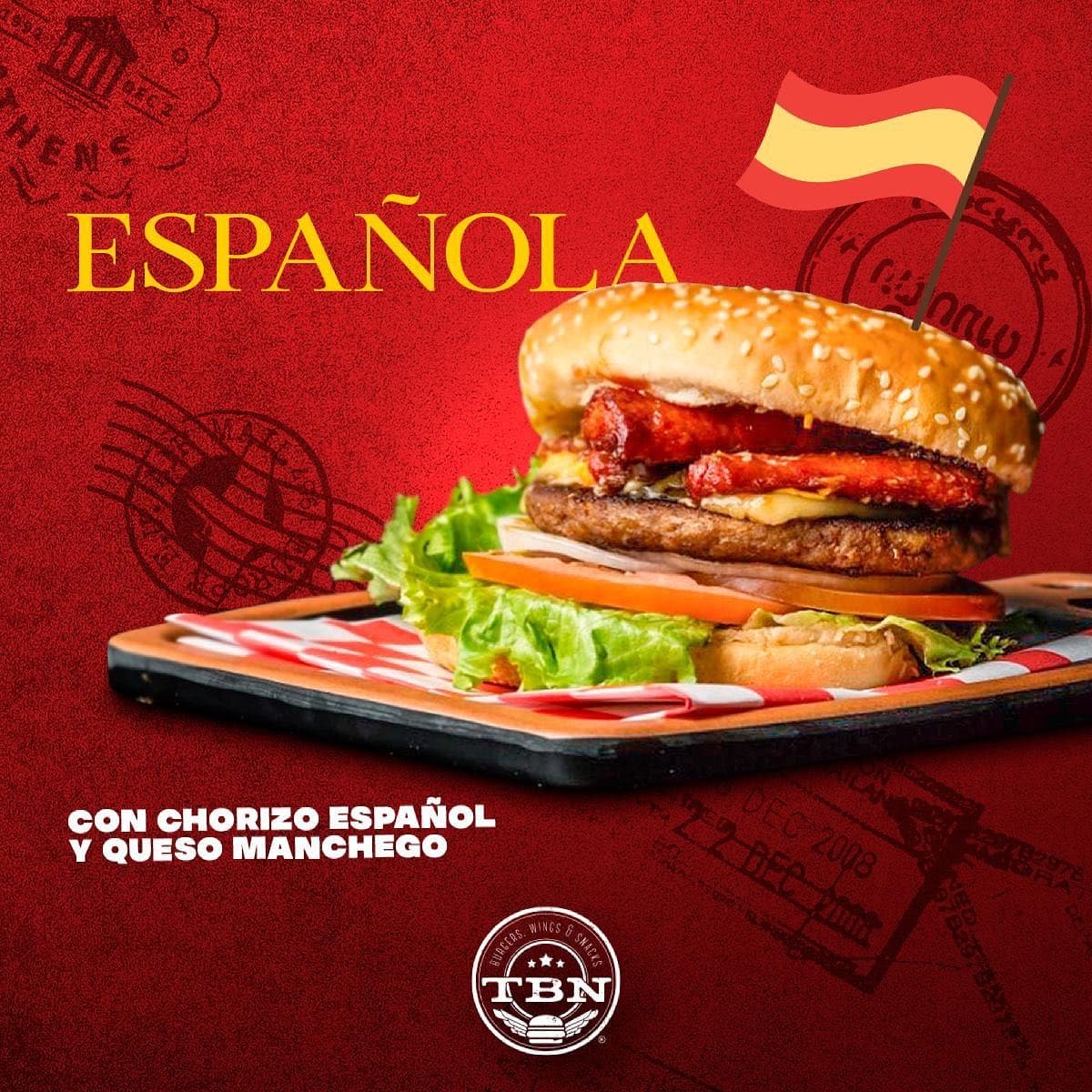 Hamburguesa Española