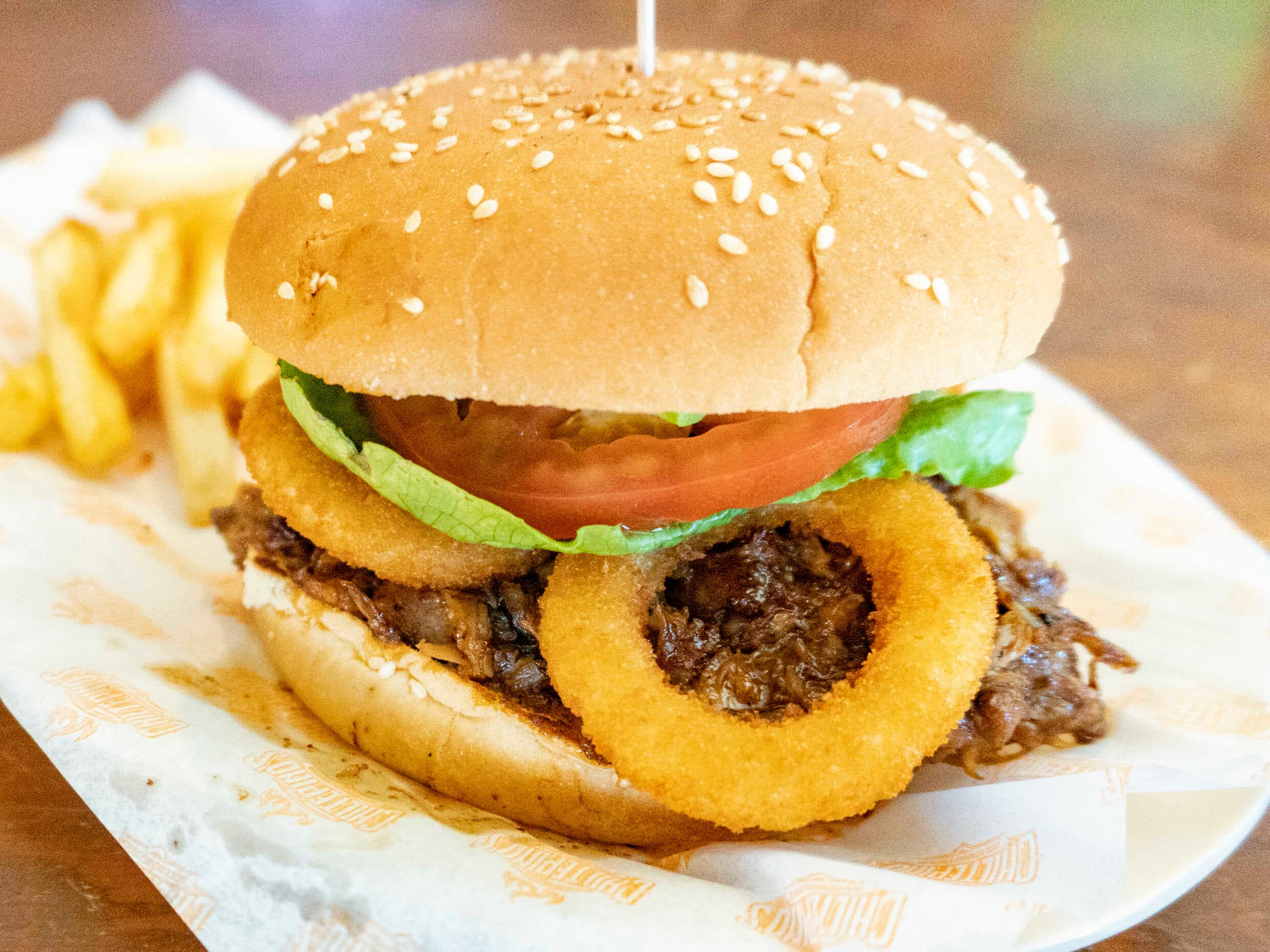 Hamburguesa Baby Back Rib