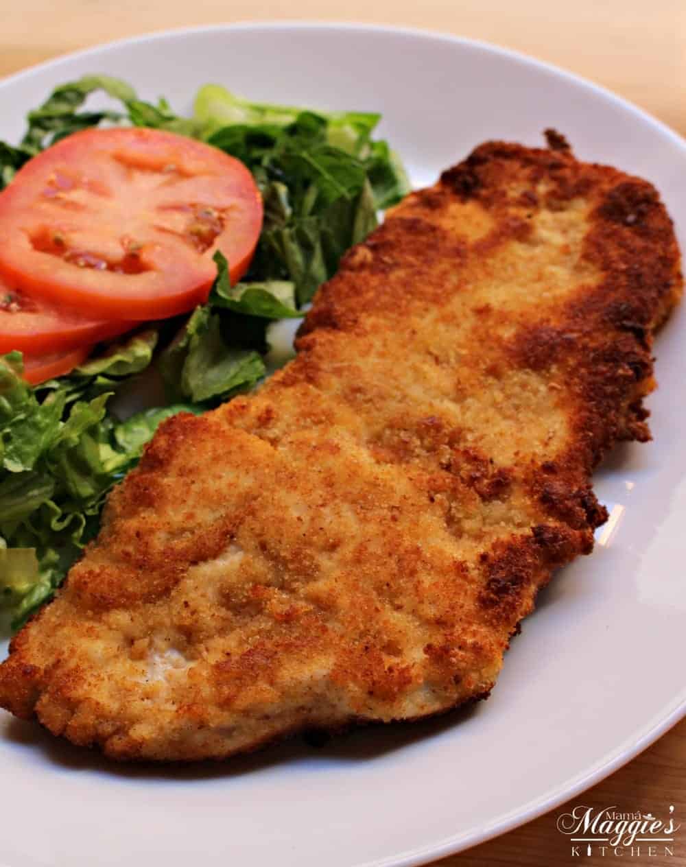 MILANESA DE POLLO.