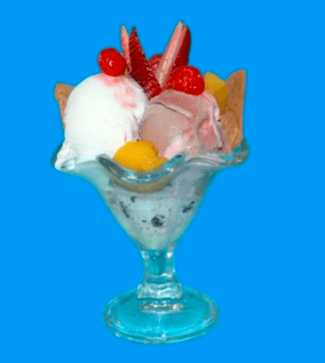 Copa de helado pequeña