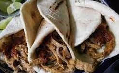 TACO ARABE CON QUESO