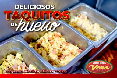 Taco Huevo con Tocino