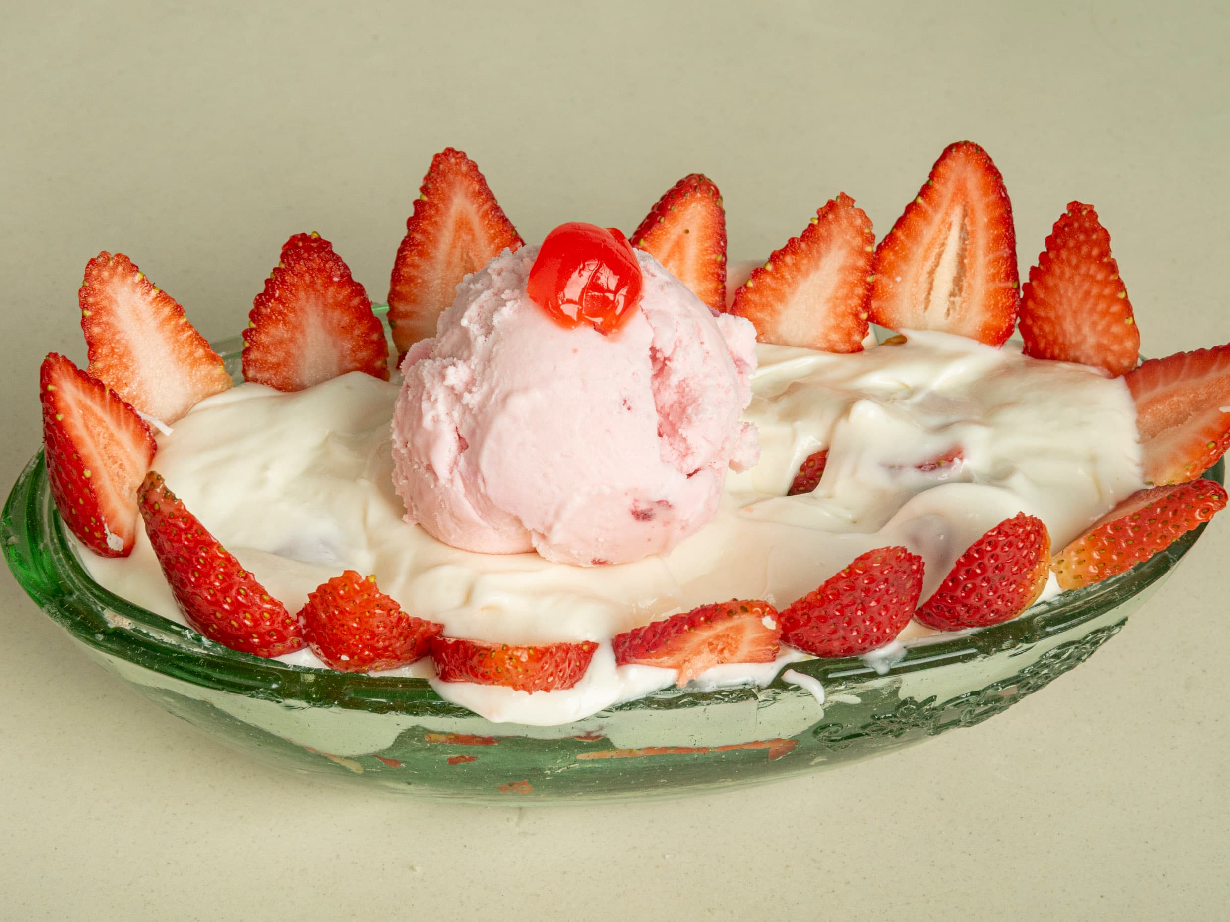Fresas con Crema Grande