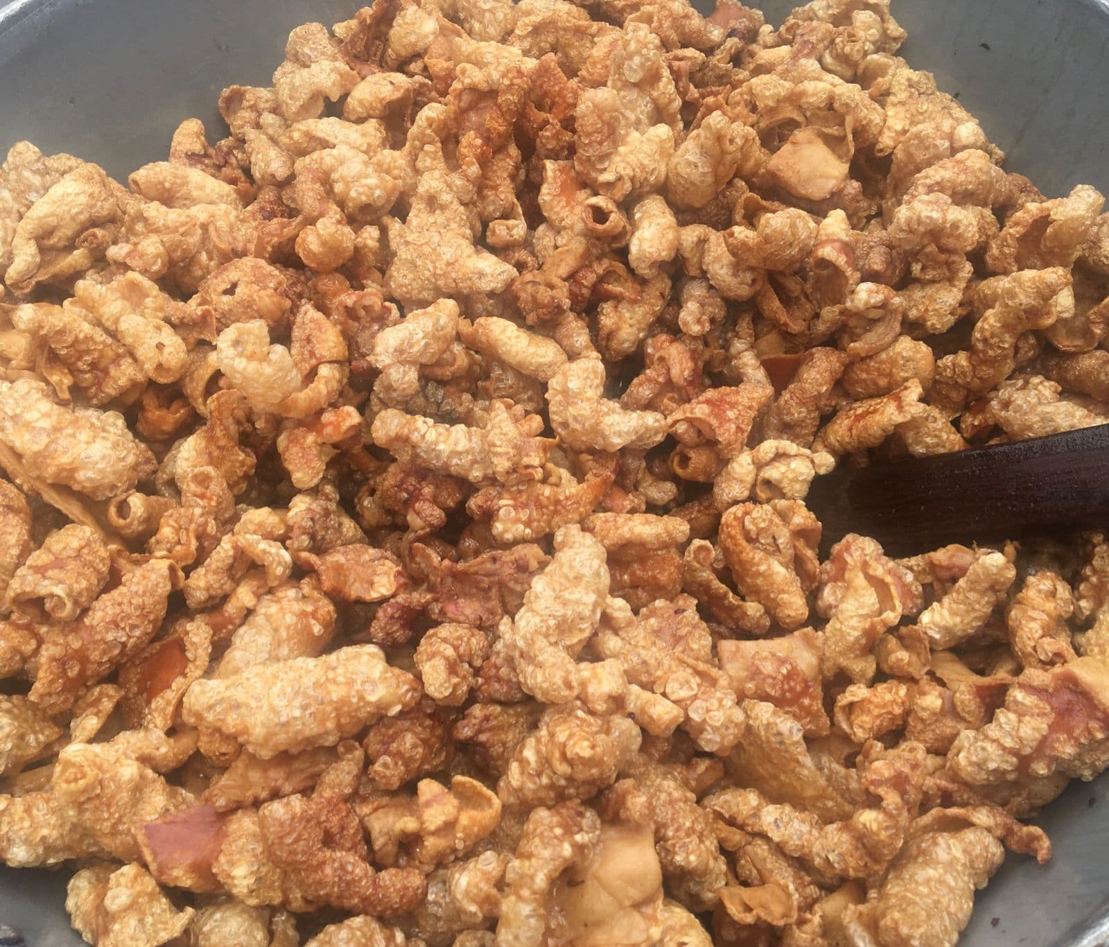 1/4 de Chicharrón Crujiente Calientito