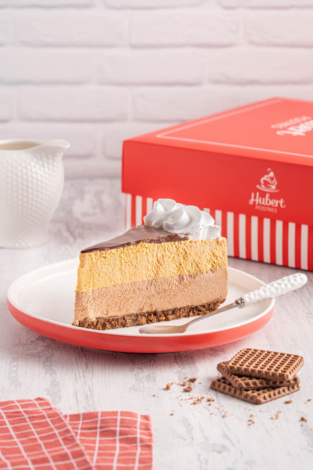 Porción de Cheesecake de Chocolúcuma