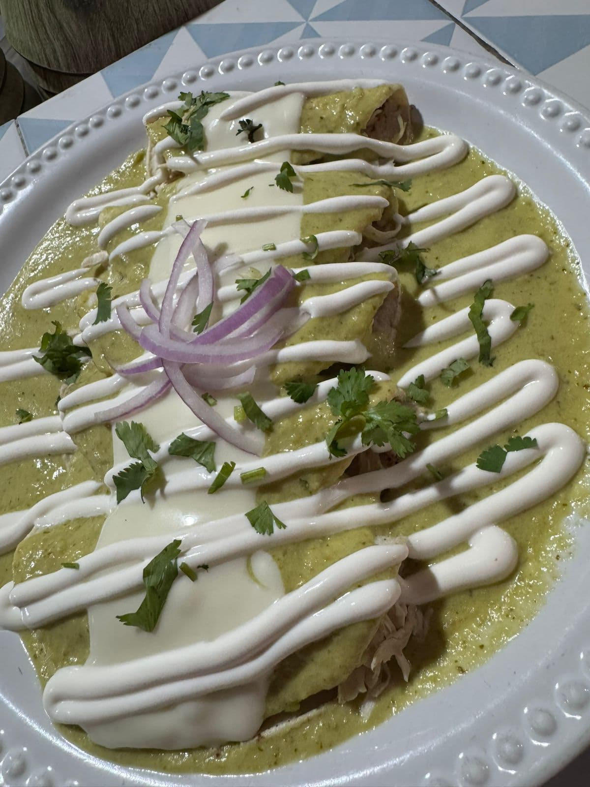 Enchiladas Suiza