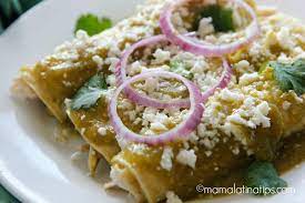 Combo de Enchiladas Verdes+Agua del día mediana