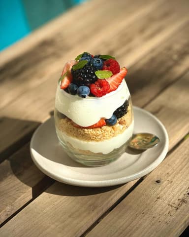 Yogurt y Frutos Rojos