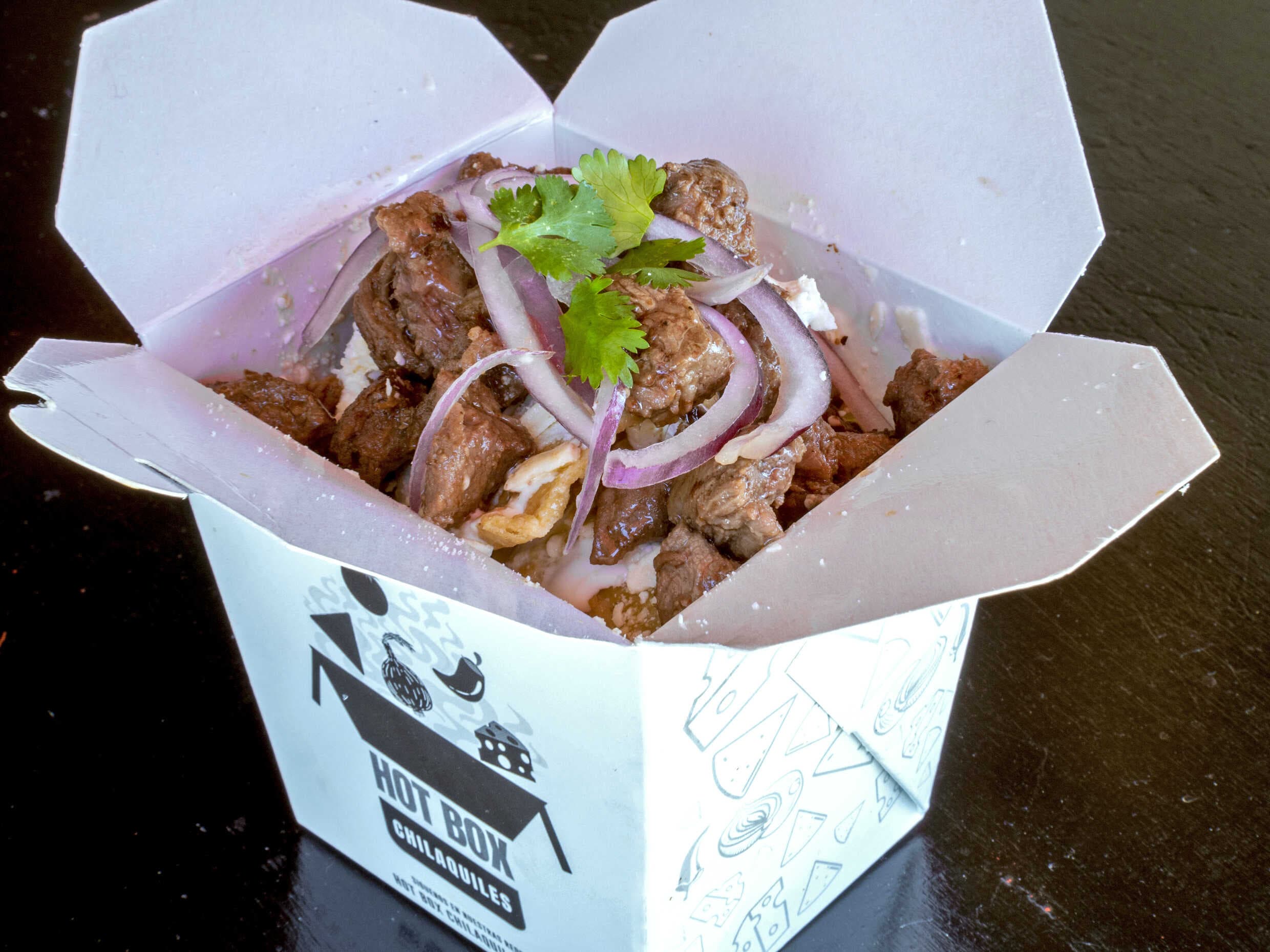 Chilaquiles Arrachera