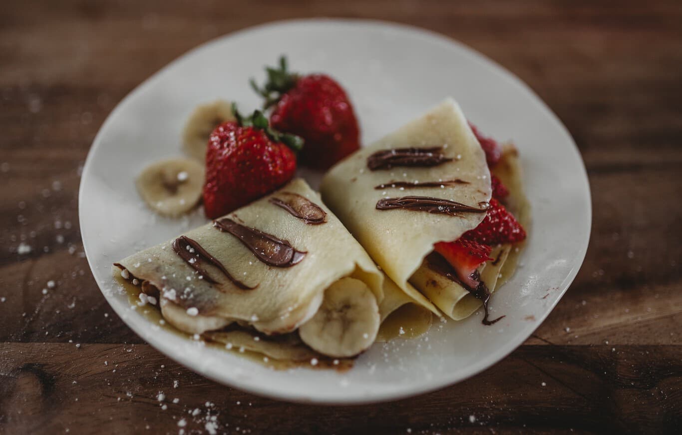 Crepa Dulce Frutal Nutella