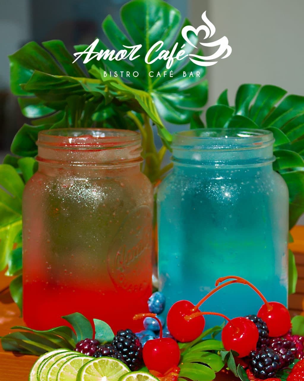 Limonada de Mora Azul