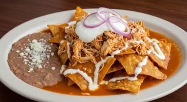 Chilaquiles Rojos Bravos