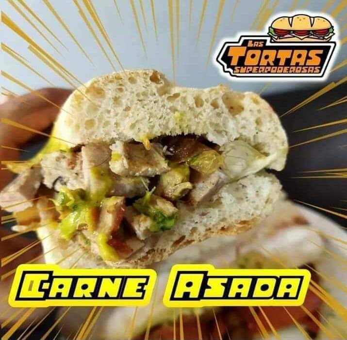 Torta de Carne Asada.