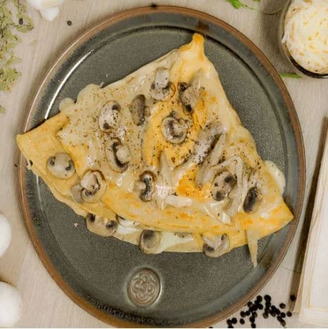 Crepe Hongos