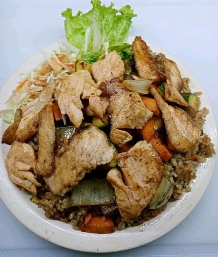 Teppanyaki Salmón