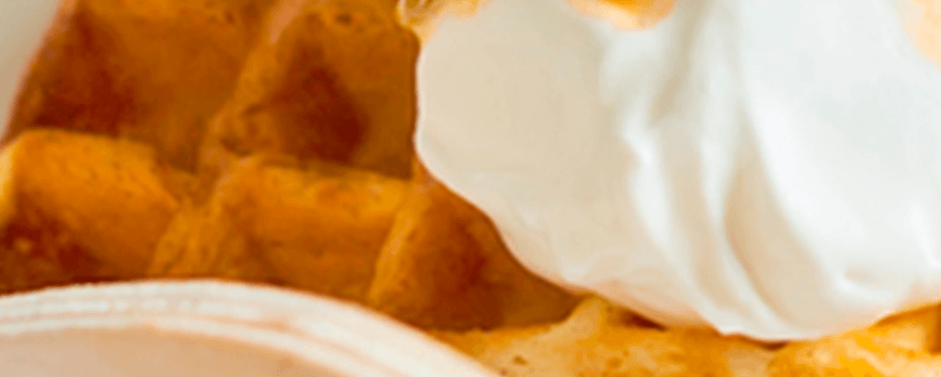 Waffle Queso Crema