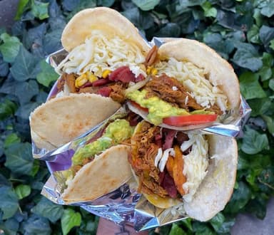 Arepa de carne