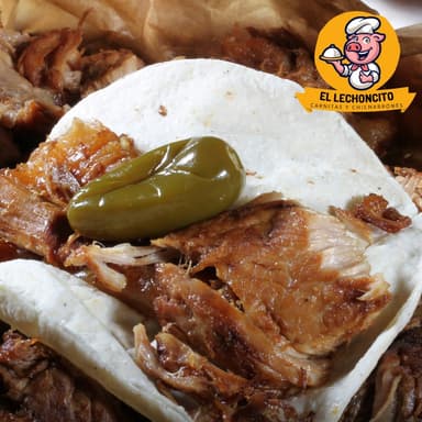 Taco de Carnitas de Cerdo