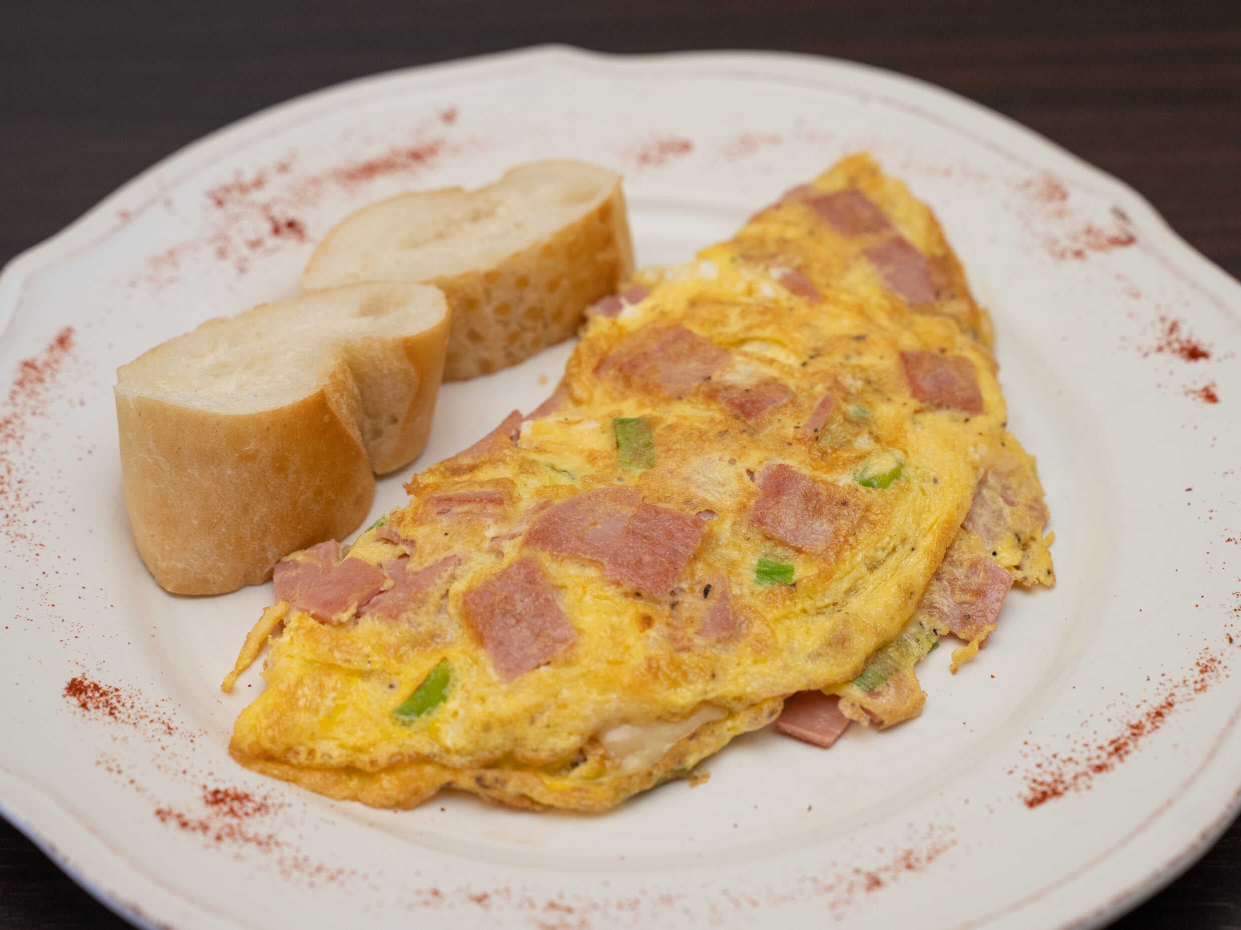 Omelette de Jamón y Queso