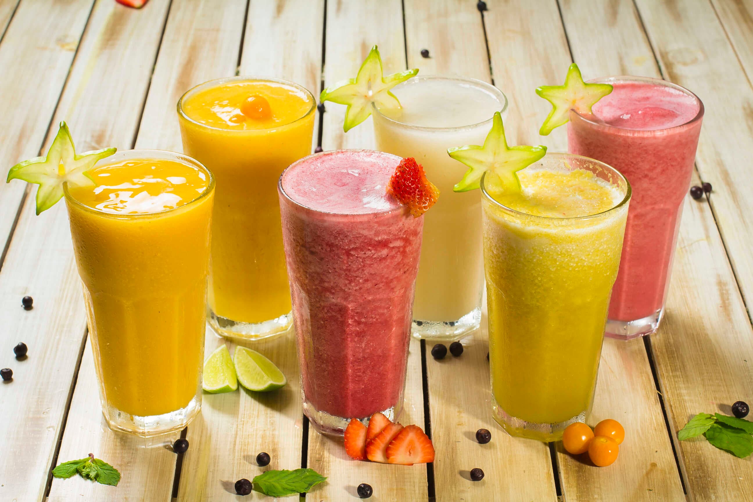 Jugos Naturales en agua