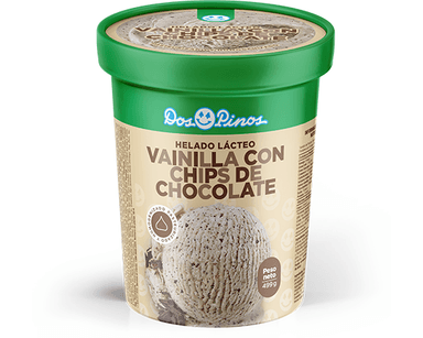 Helado Vainilla Chips 1/4 Gl