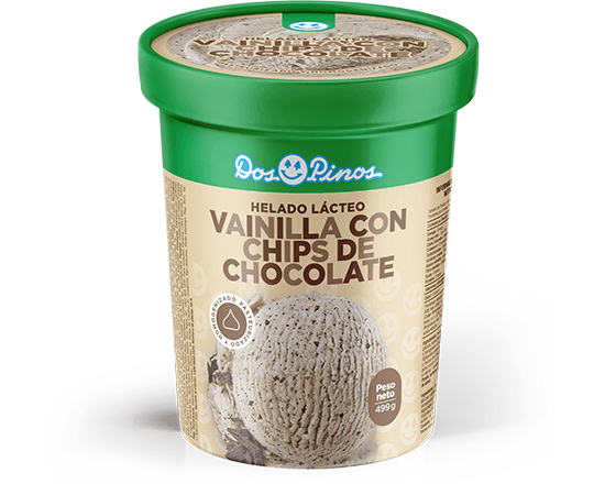 Helado Vainilla Chips 1/4 Gl