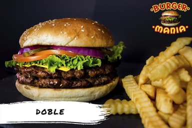 Hamburguesa Doble