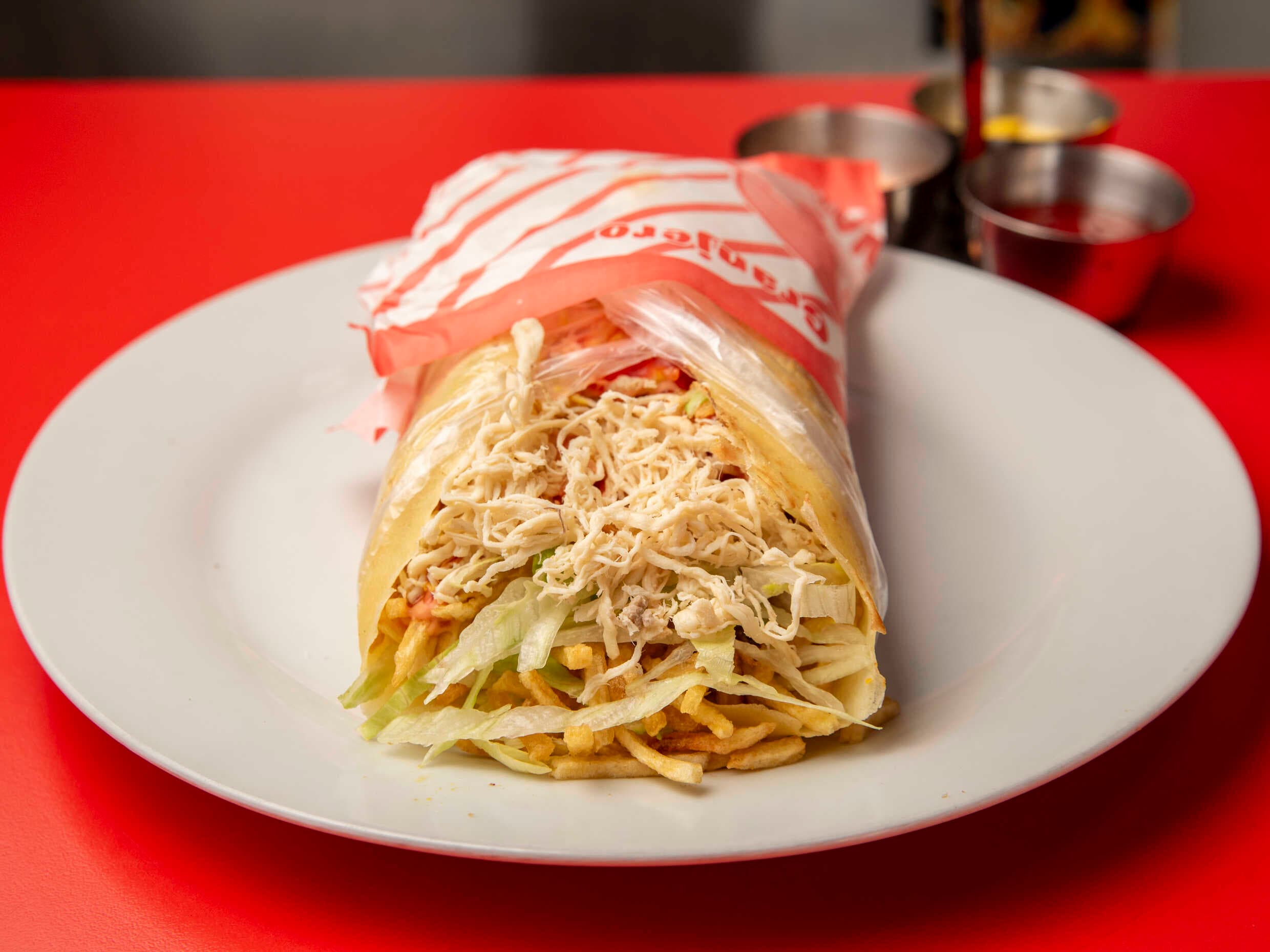 Enchilada de Pollo.