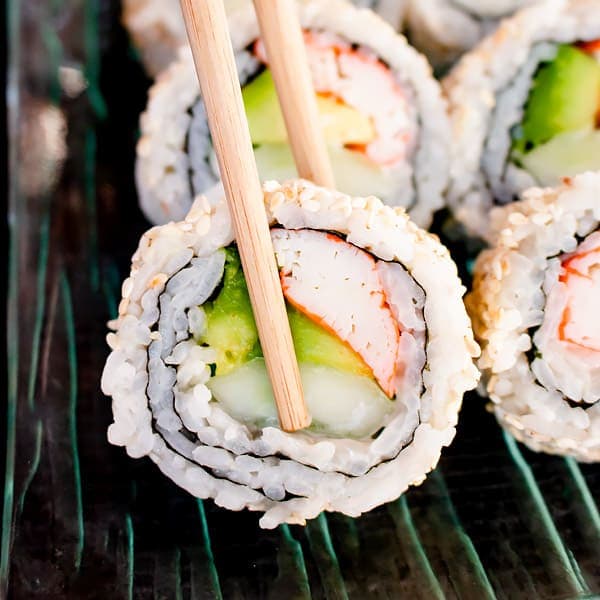 Sushi de Surimi