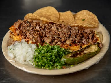 Huarache de Suadero