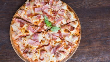Pizza de Jamón 12 Pulgadas Tamaño Grande