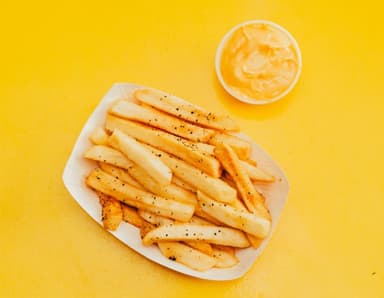 Papas Francesas Sazonadas con Queso
