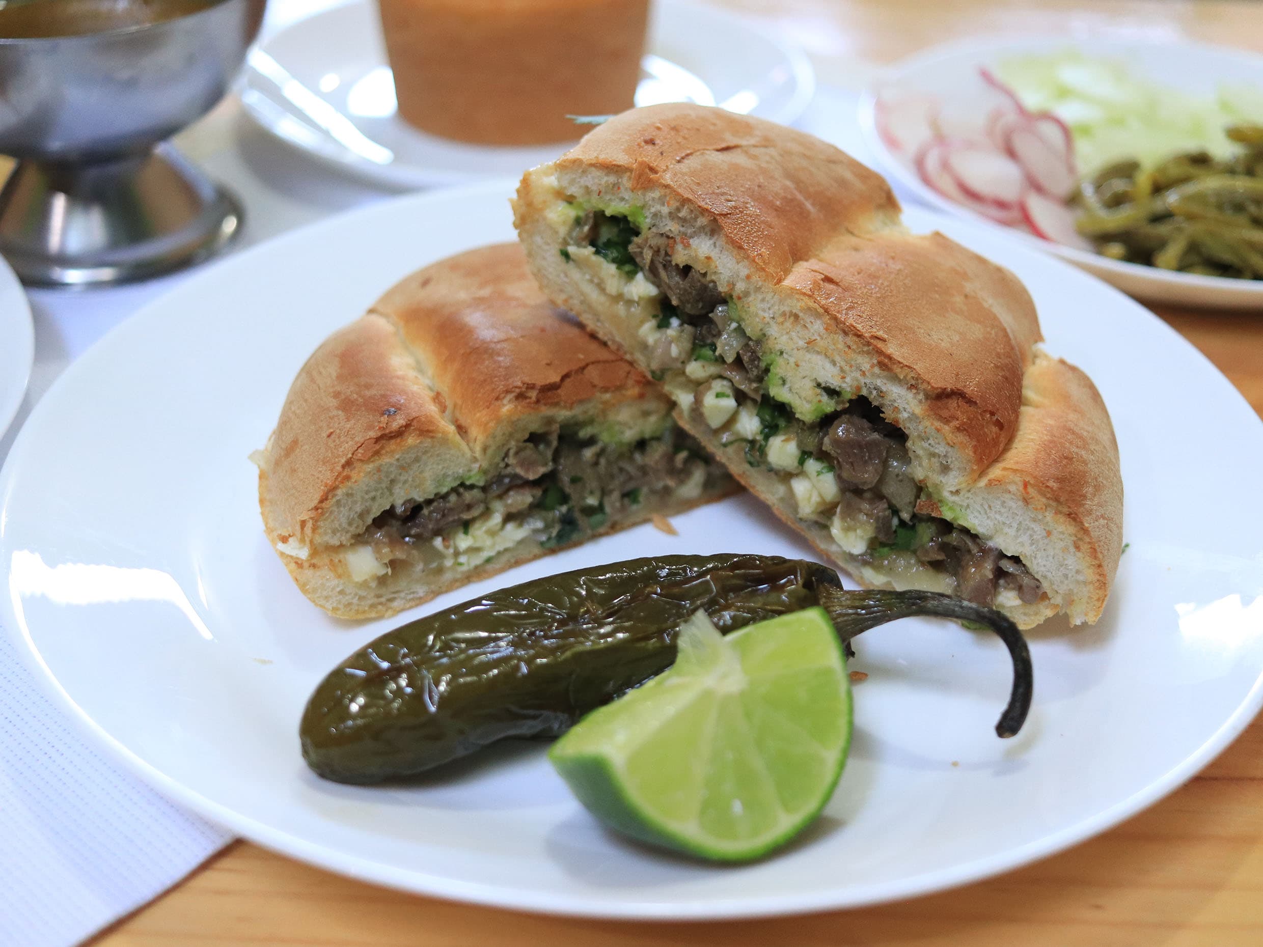 Torta de suadero