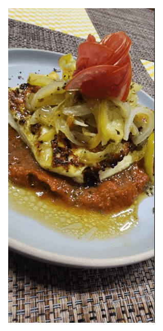Panela Asada al Chimichurry
