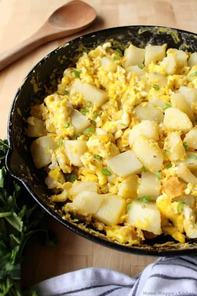 ORDEN DE HUEVO CON PAPAS