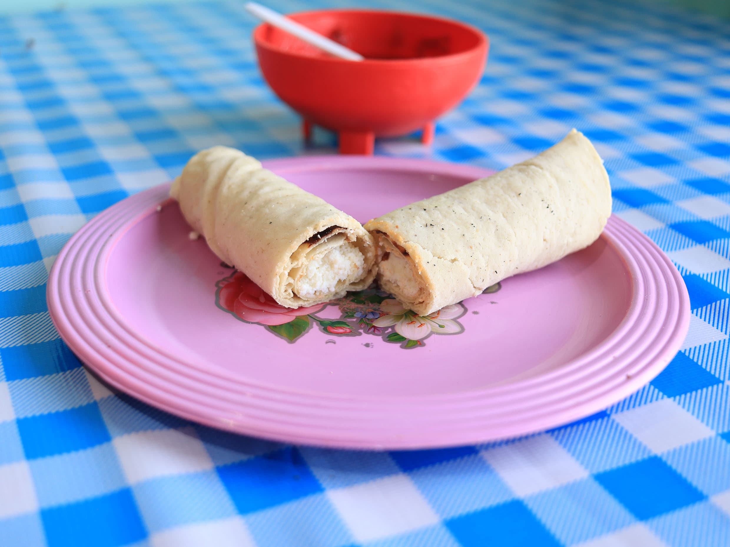 Taco con Queso