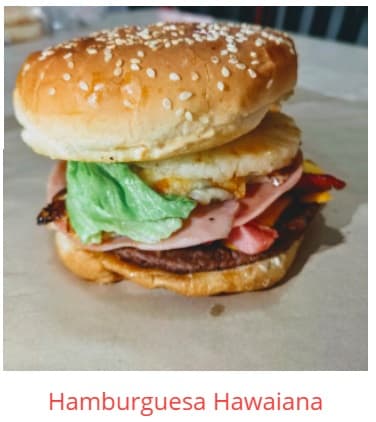 Hamburguesa Hawaiana