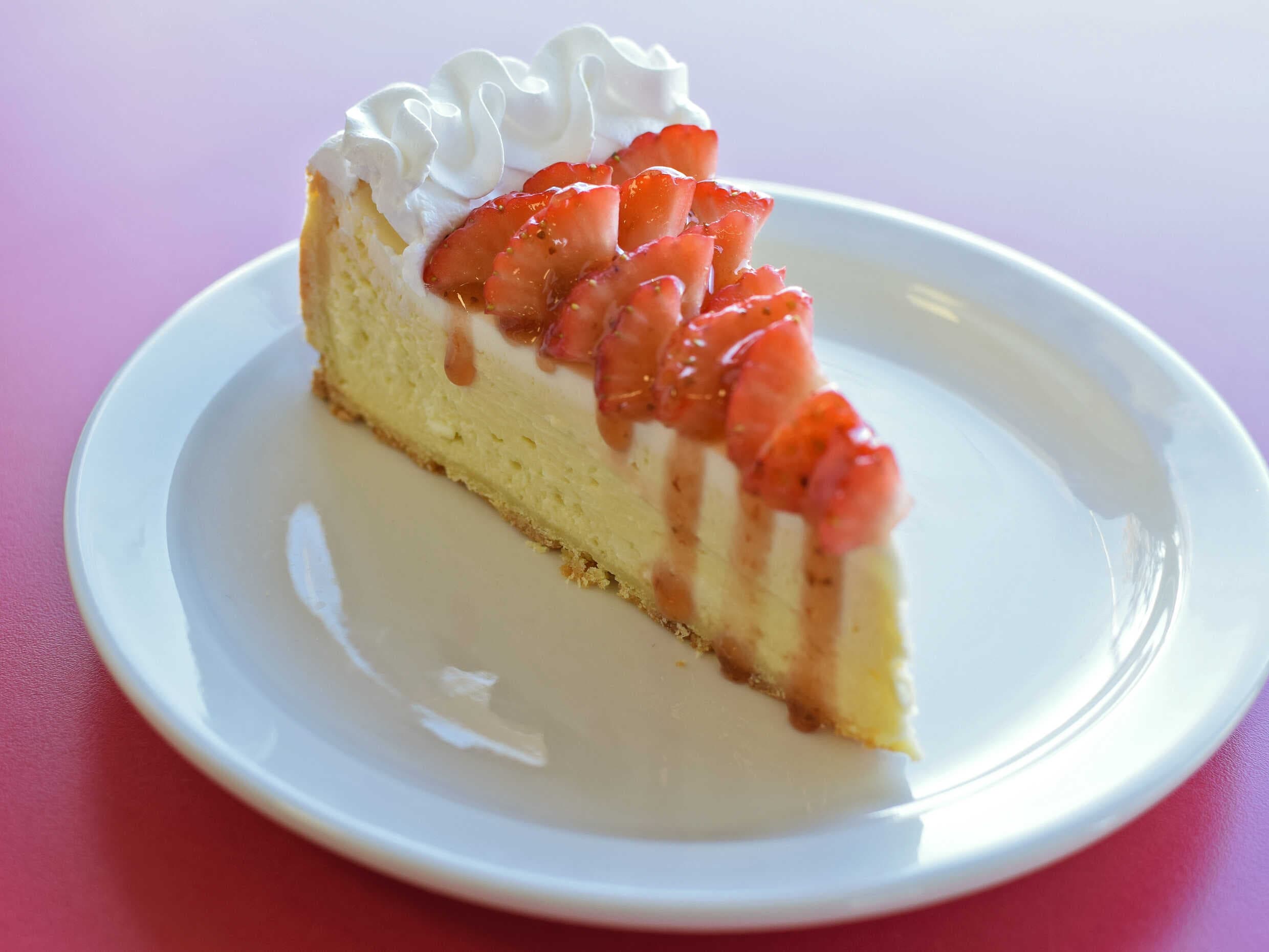 New York Cheesecake con Fruta