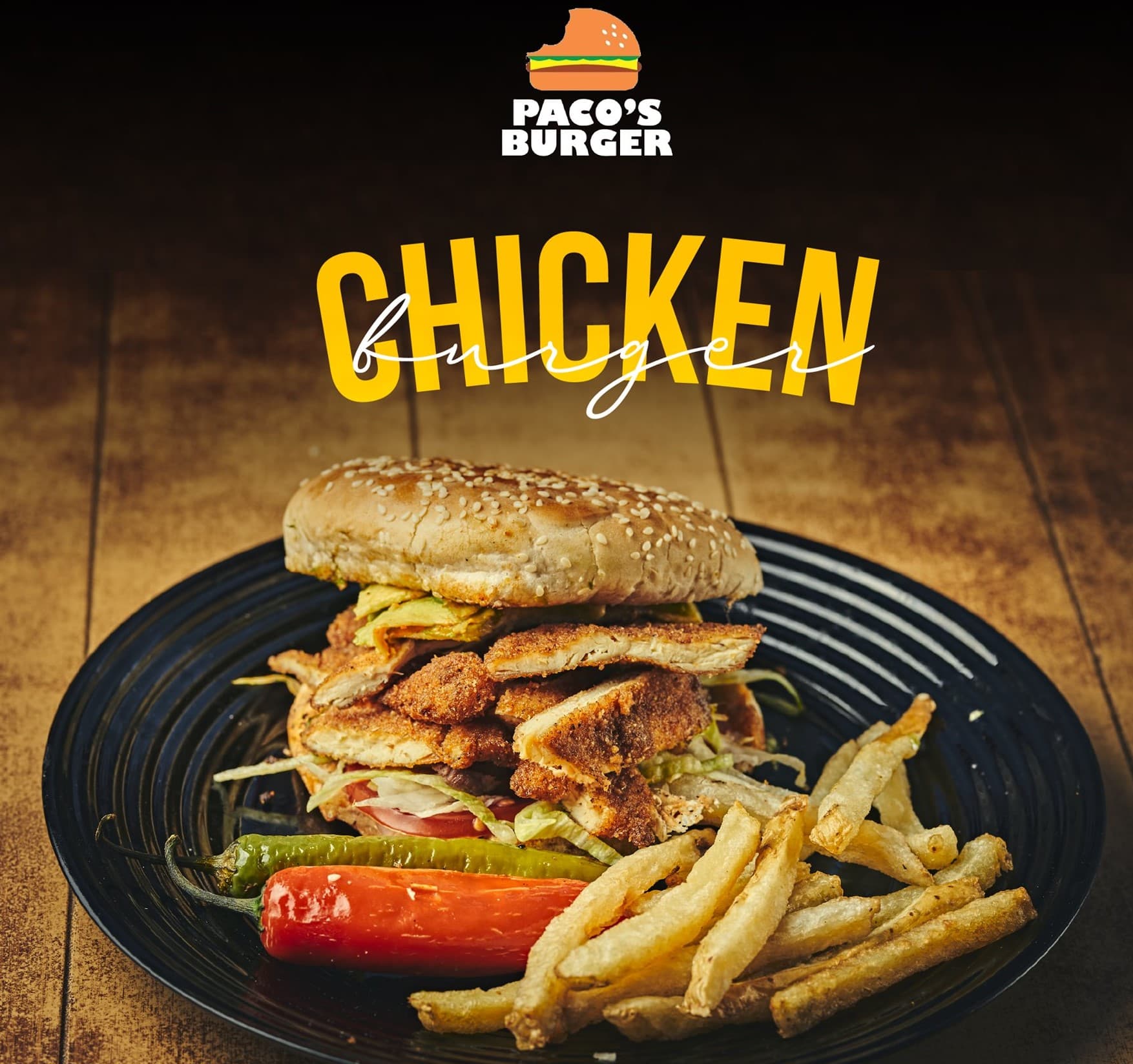 Combo Chicken Burger