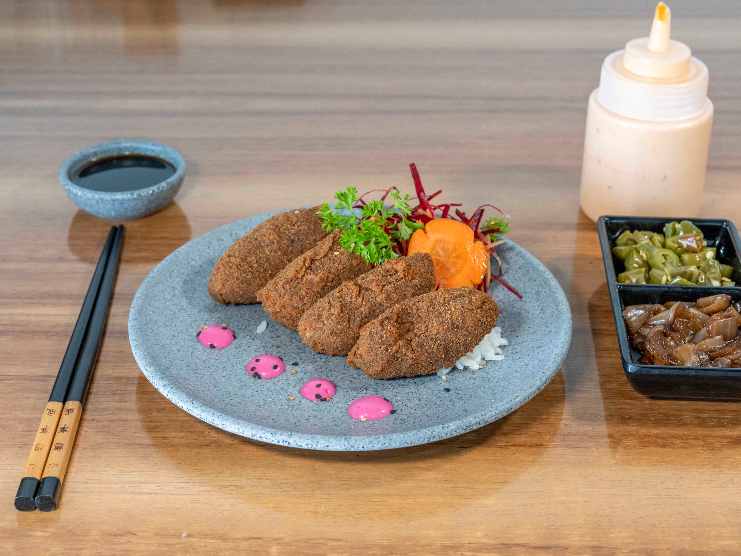 Brochetas Empanizadas