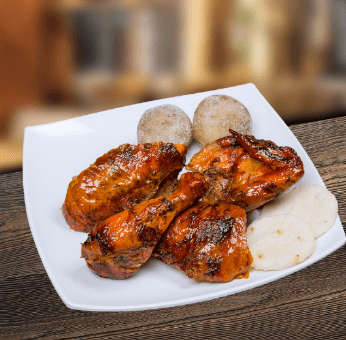 Medio Pollo Asado