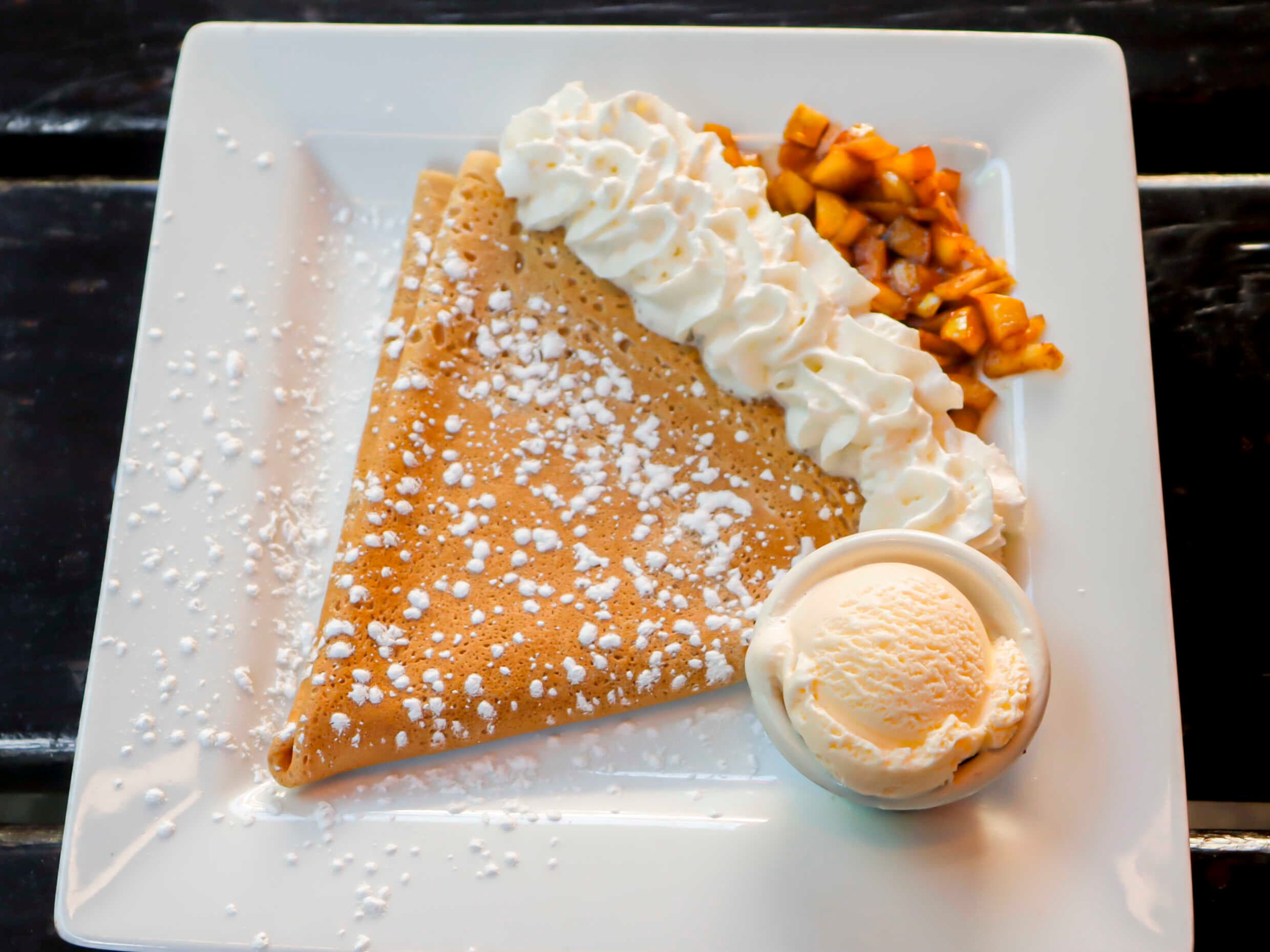 Crepa Manzana con Canela