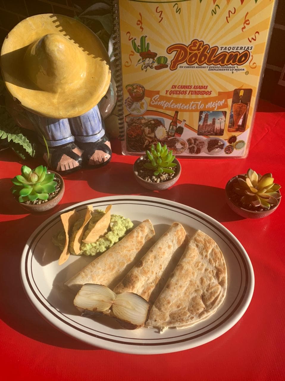 Quesadillas 3 piezas