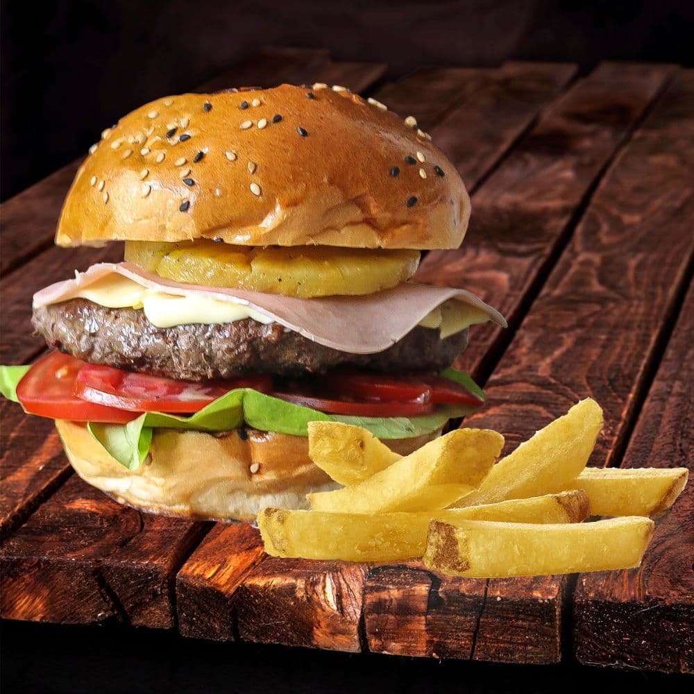 Hamburguesa Hawaiana