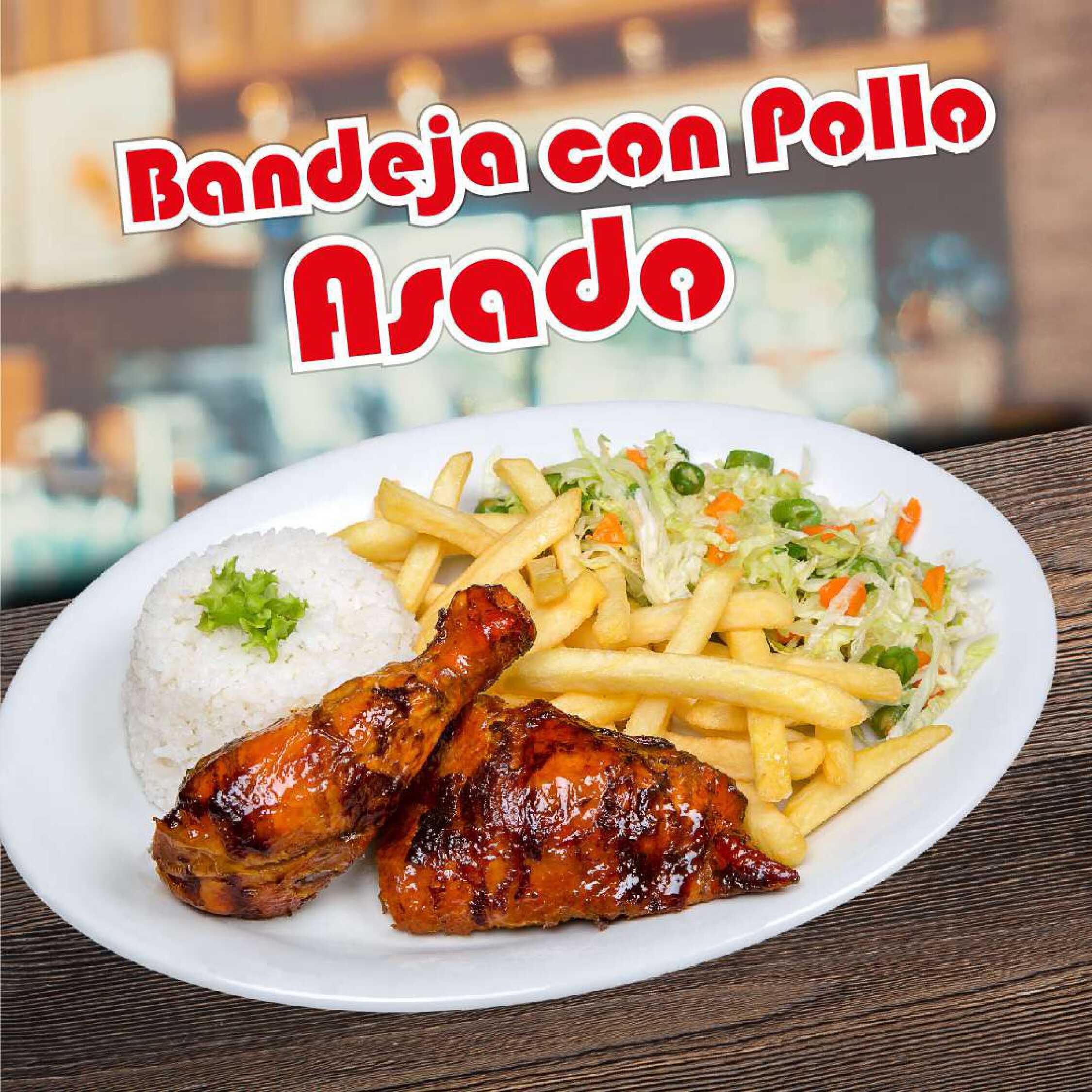 Bandeja con Pollo
