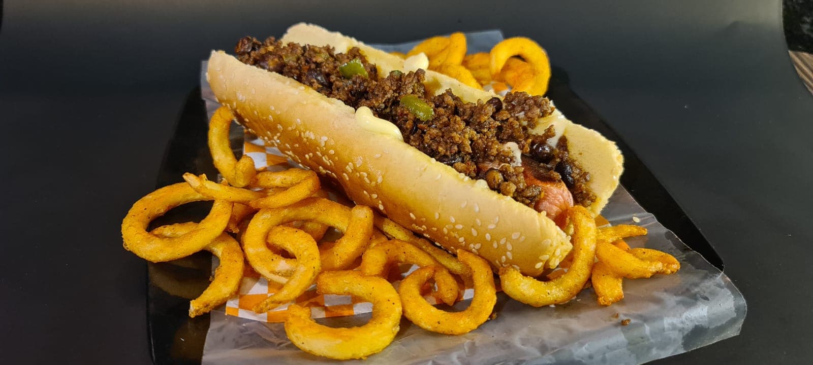 Hot Dog Chilli Beans