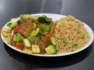 Combinado con Carne