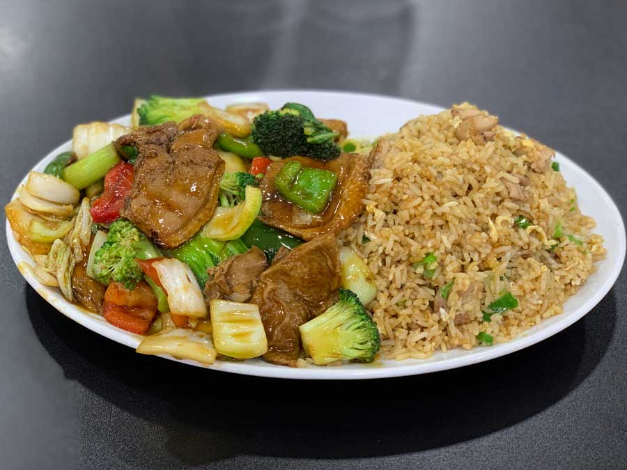 Combinado con Carne
