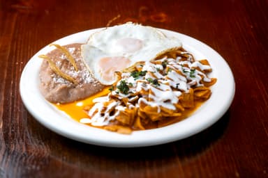 Chilaquiles + Café Americano 16 Oz