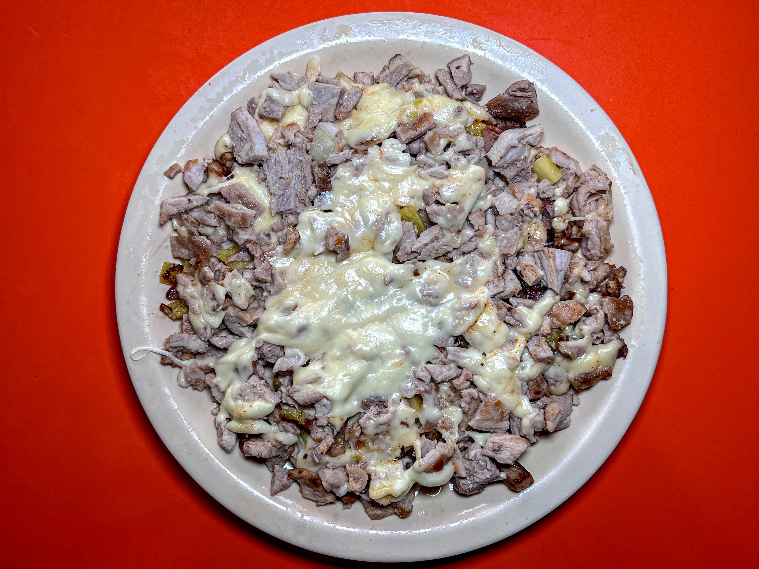 Orden de Bistec de Puerco con Queso